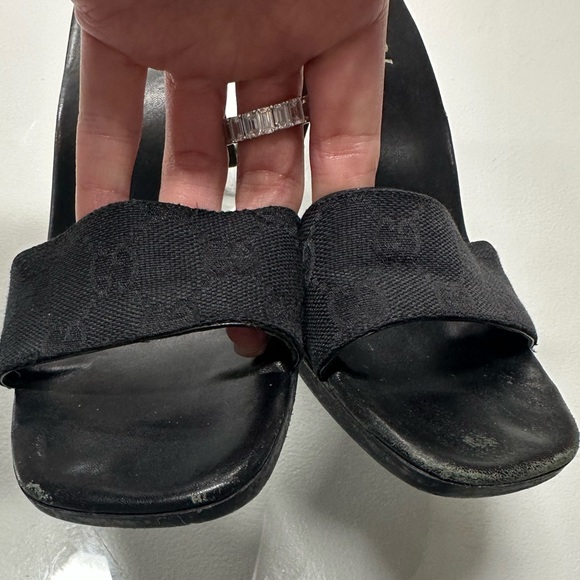 Gucci mule sandal heel - Picture 3 of 9